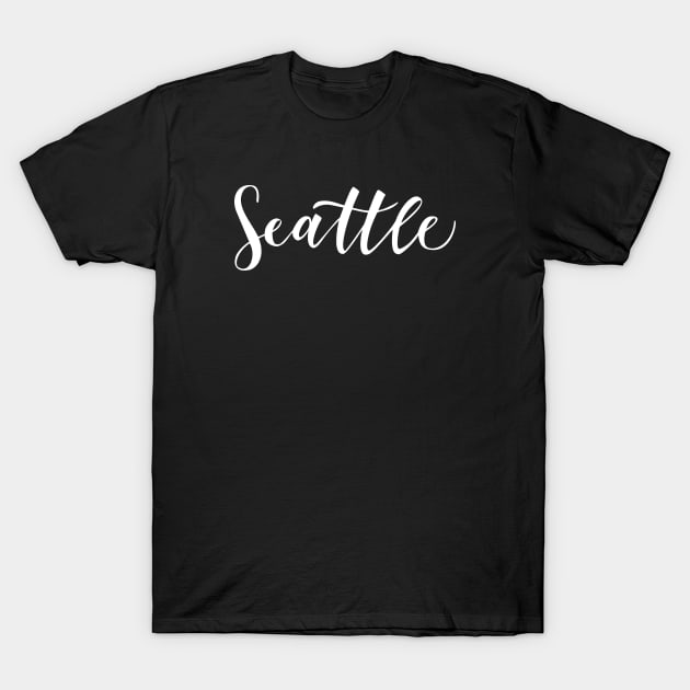 Seattle T-Shirt by ProjectX23Red